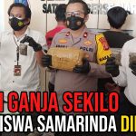 Pesan Ganja Sekilo Mahasiswa Samarinda Dibekuk