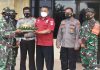 HUT Bhayangkara ke- 75, Dandim Paser Sinergisitas TNI – Polri Selalu Terjaga