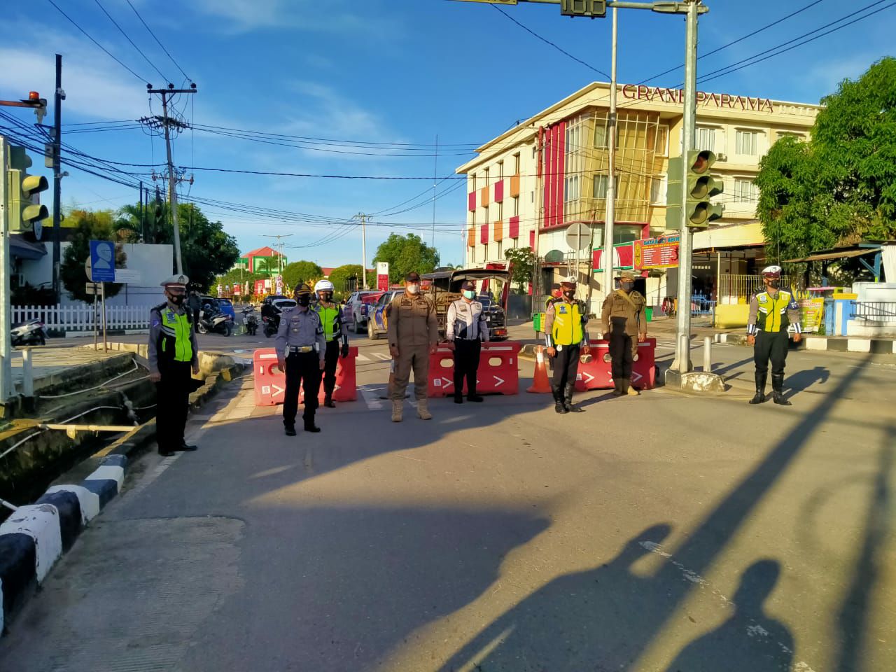 Hari Pertama PPKM Darurat di Berau, Penyekatan di 11 Titik Dalam Kota