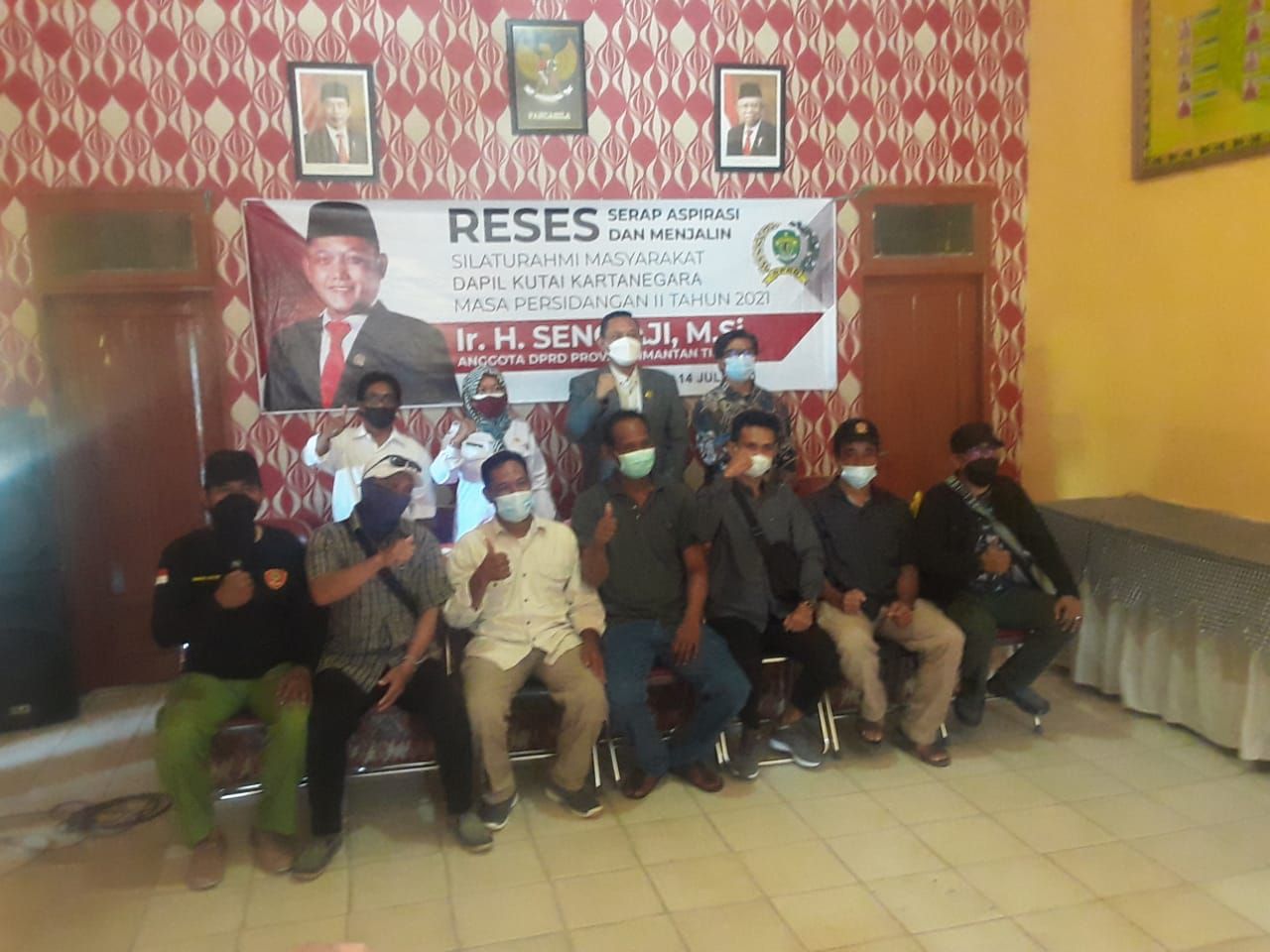 Fokus Ketahanan Pangan, Seno Aji Janji Perjuangkan Bantuan ke Nelayan dan Infrastruktur Jalan