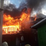 Kebakaran Menghanguskan 6 Rumah di Gunung Malang