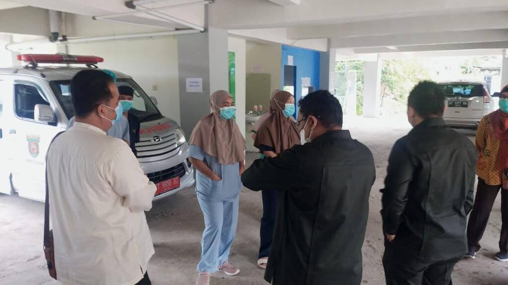 Pansus COVID-19 Sidak Puskesmas Sungai Siring