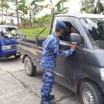Petugas Gabungan Lakukan Penyekatan di Pintu Masuk Balikpapan