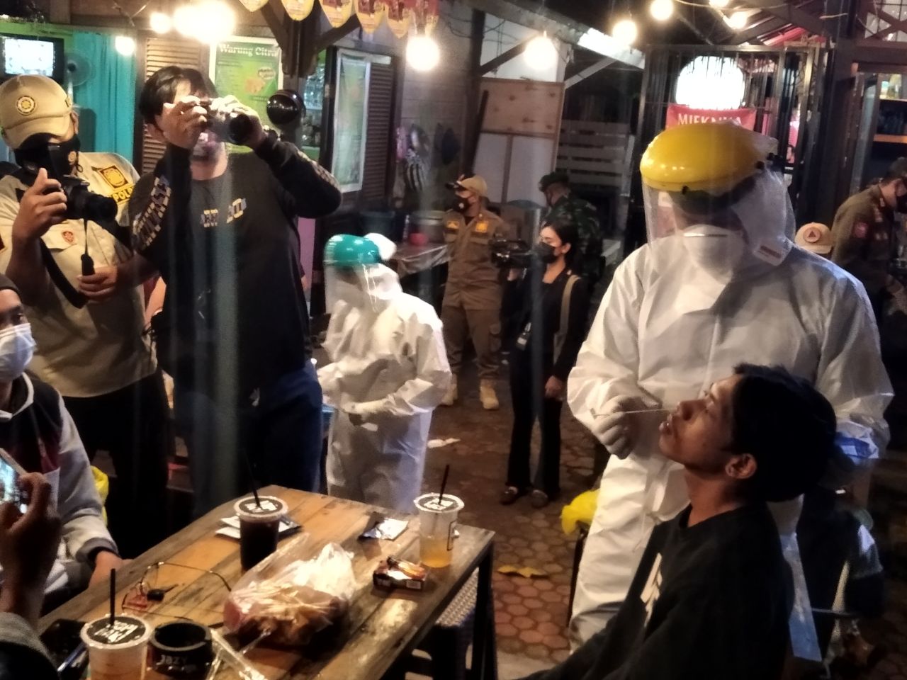 Tiga Lokasi Diserbu Satgas COVID-19 Kukar, Gelar Rapid Antigen Sampel Acak