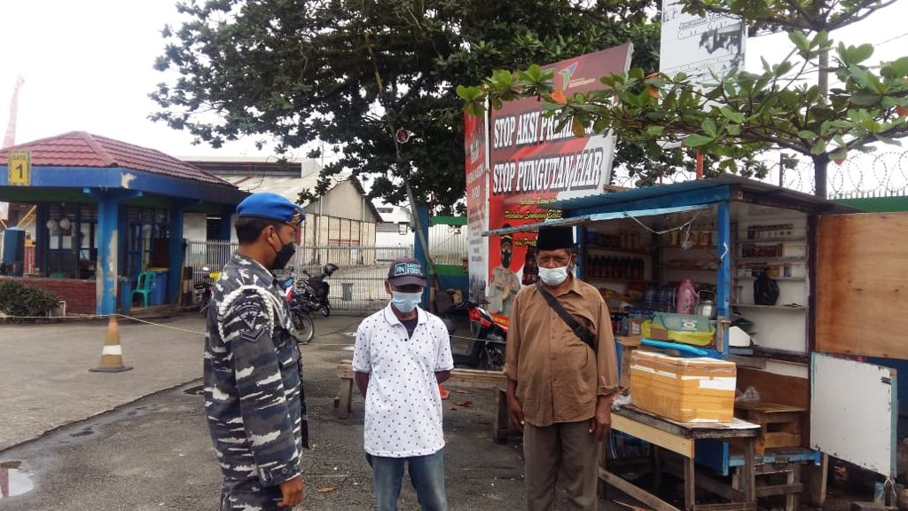 Warga Mengeluh Belum Divaksin, Lanal Balikpapan Suntik Lagi 55 Warga