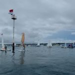 Merah Putih Berkibar di Laut Derawan