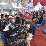 Pangkalan TNI AL Balikpapan Suntik Vaksin Moderna untuk Nakes