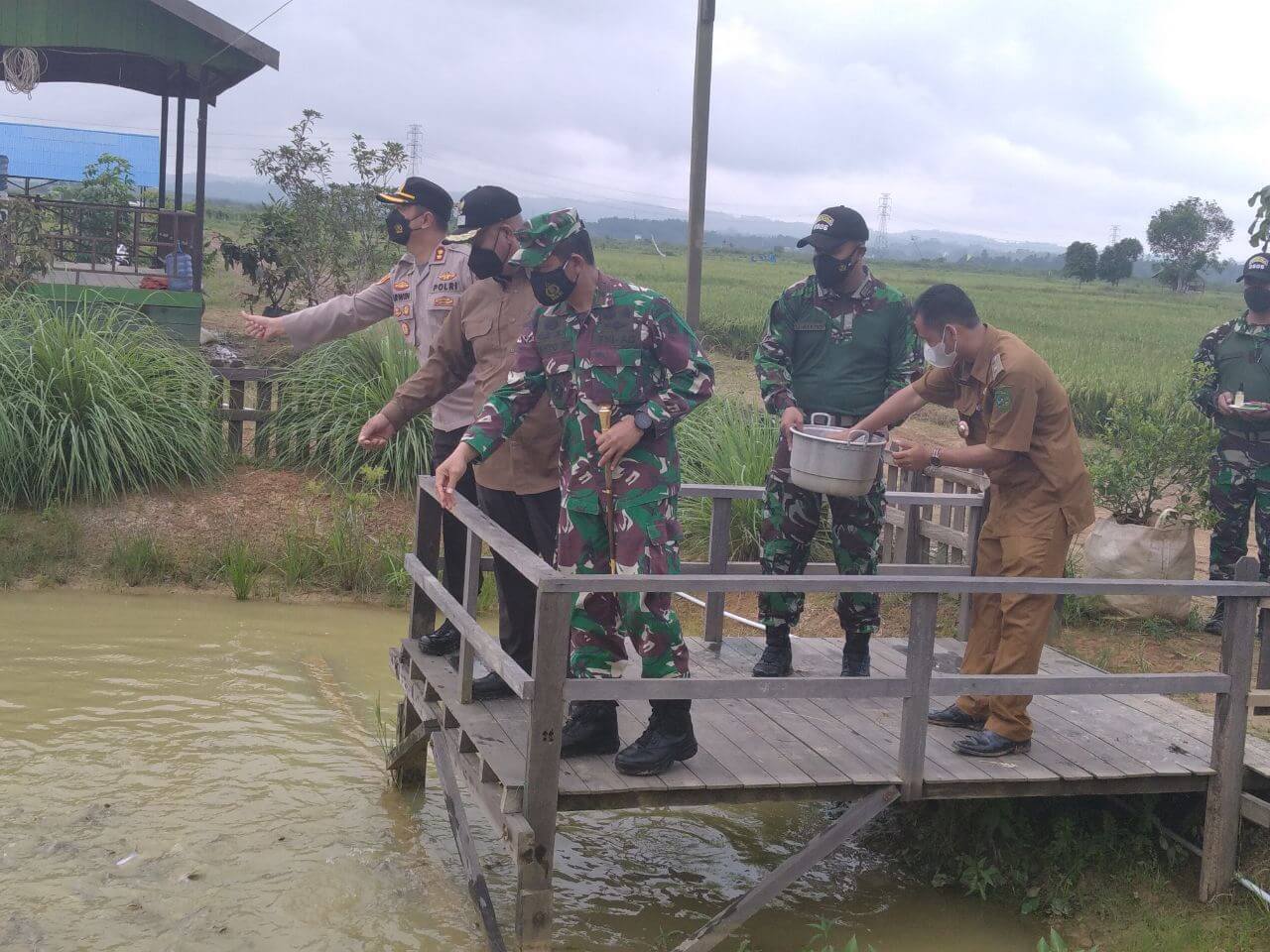 Kawasan Pangan Strategis di Desa Tanjung Batu, Ketua Tim Penilai Binter: Jangan Beralih Fungsi