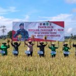 Lahan Tidur di Desa Tanjung Batu Kini Tumbuh Tanaman Pangan, Pangdam: Ternyata Kita Bisa