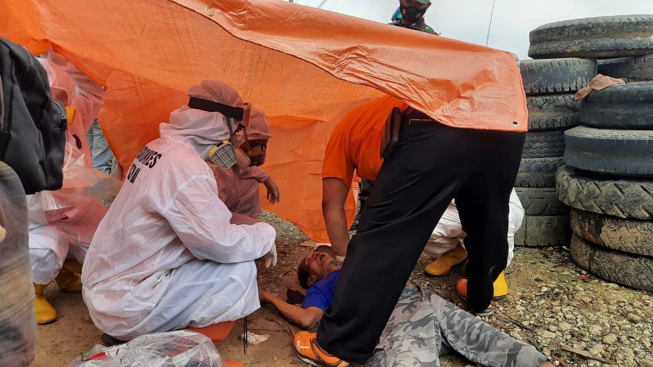 Hendak Tambal Ban Truk, Sopir Ini Meninggal Mendadak