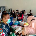 Pangkalan TNI AL Balikpapan Gelar Serbuan Vaksinasi di Dua Lokasi Berbeda
