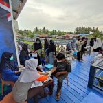 Lanal Balikpapan Serbu Desa Tanjung Limau