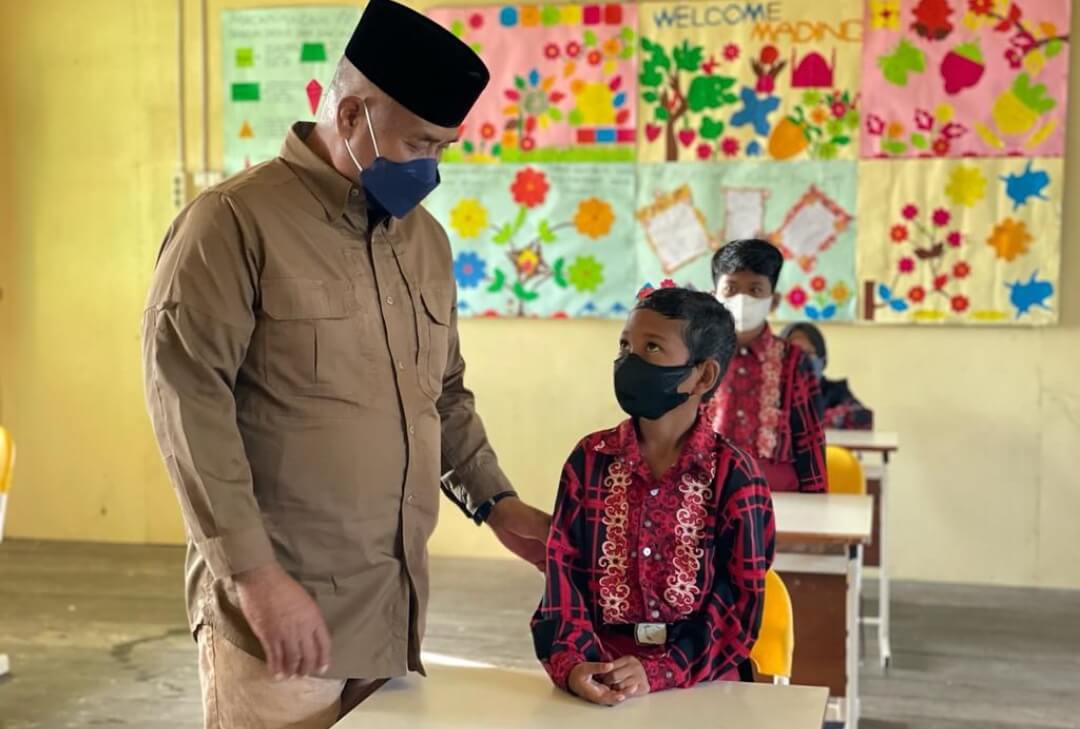 Tinjau Pembelajaran Tatap Muka di Muara Muntai, Bupati Kukar Edi Minta Sekolah Jalankan SOP Kemendikbud