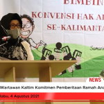 Wartawan Kaltim Komitmen Pemberitaan Ramah Anak