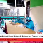 Vaksinasi Dosis Kedua di Kecamatan Palaran Lengang, Ini Sebabnya