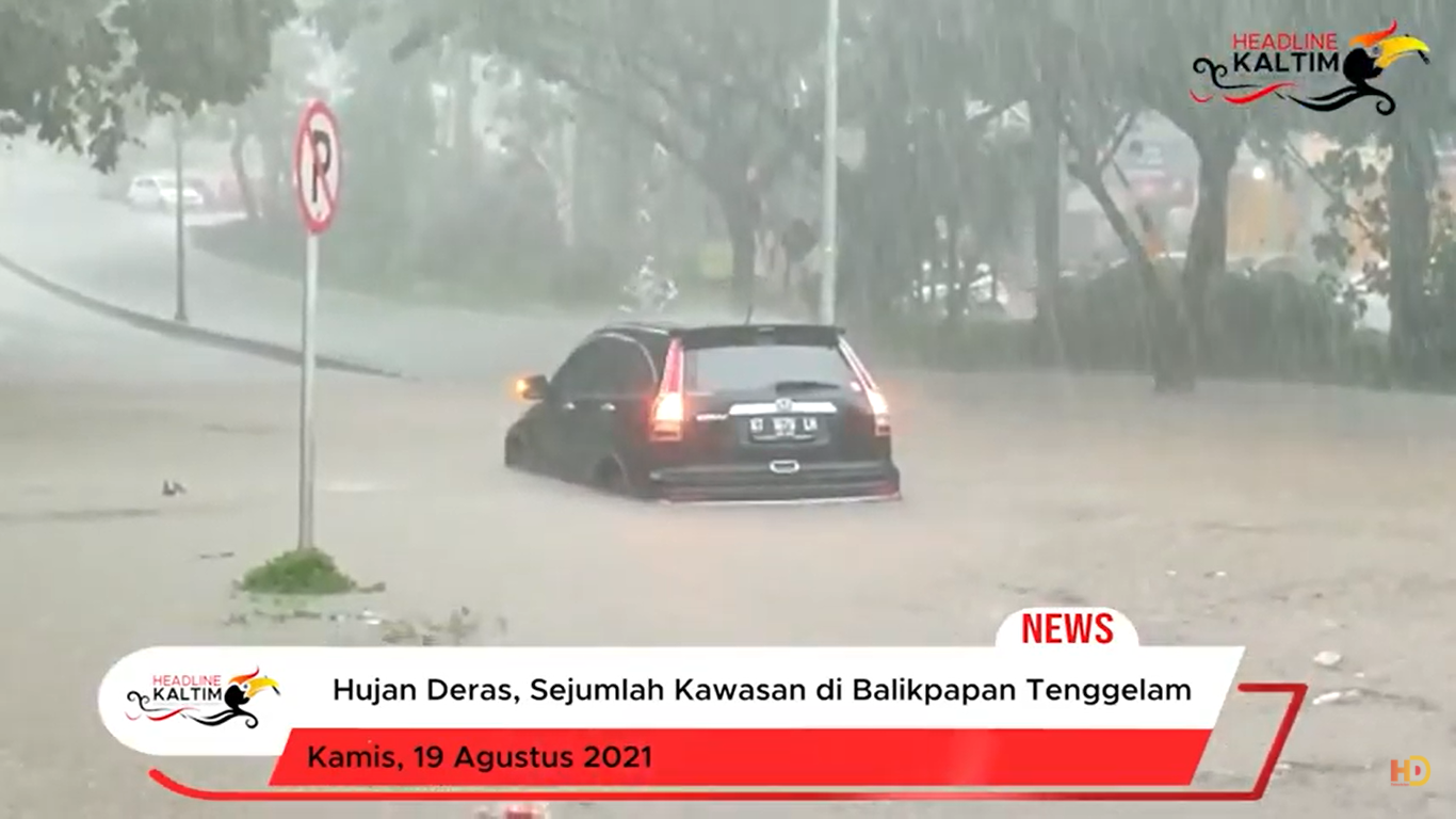 Hujan Deras, Sejumlah Kawasan di Balikpapan Tenggelam