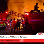 Mes Ponpes Al Mahsyar Terbakar, Api Bermula dari Kamar Ini
