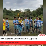 Tekuk Bocah Liar, RMK Juarai H.Gunawan Amal Cup U - 15