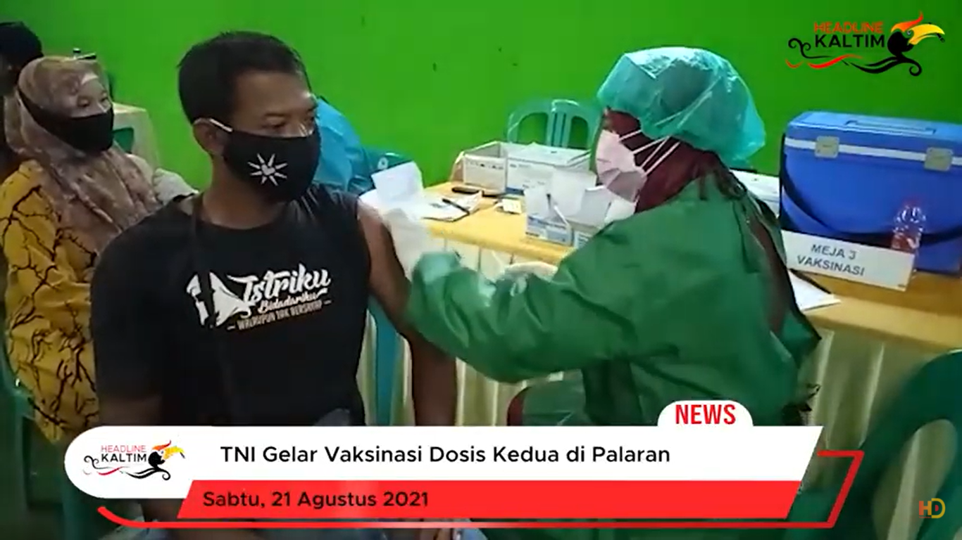 TNI Gelar Vaksinasi Dosis Kedua di Palaran