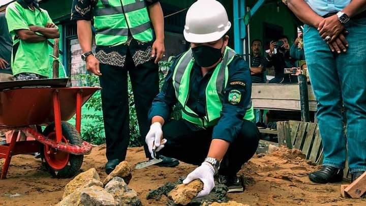 Pembangunan Jembatan Penghubung Anggana-Kutai Lama Dimulai