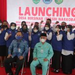 BNNP Kaltim Launching Desa Bersinar di Kutai Kartanegara