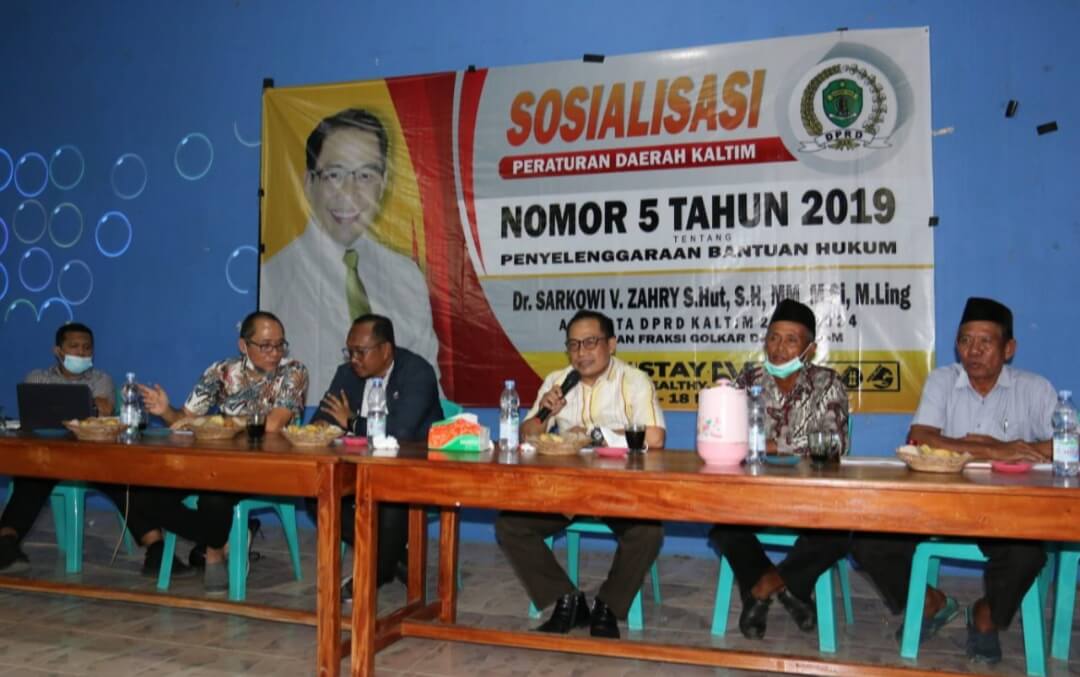 Anggota DPRD Kaltim Sarkowi V Zahry