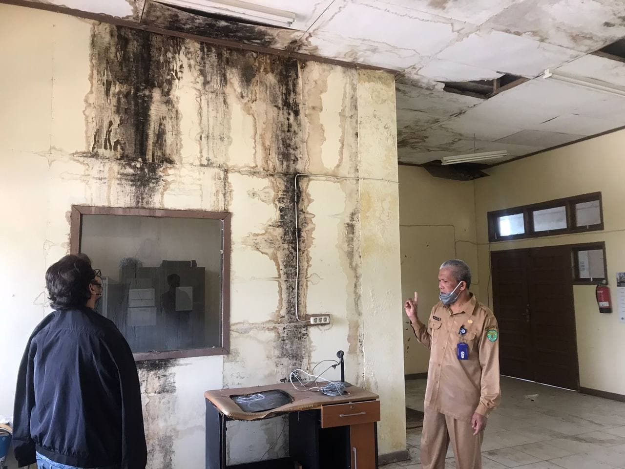 Wahai Pemprov! Kondisi Ruang Kelas dan BK SMAN 1 PPU Memprihatinkan