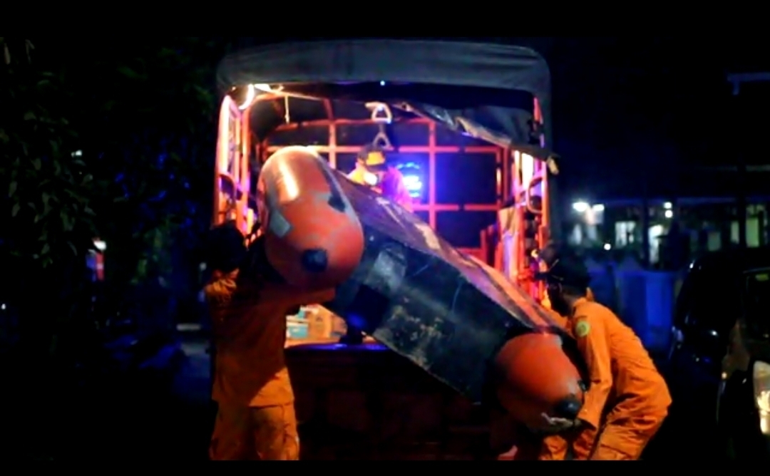 Warga di Pelabuhan Gempar, Pria Terjun dengan Motor ke Sungai Mahakam