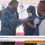 BNNP Kaltim Launching Desa Bersinar di Kutai Kartanegara
