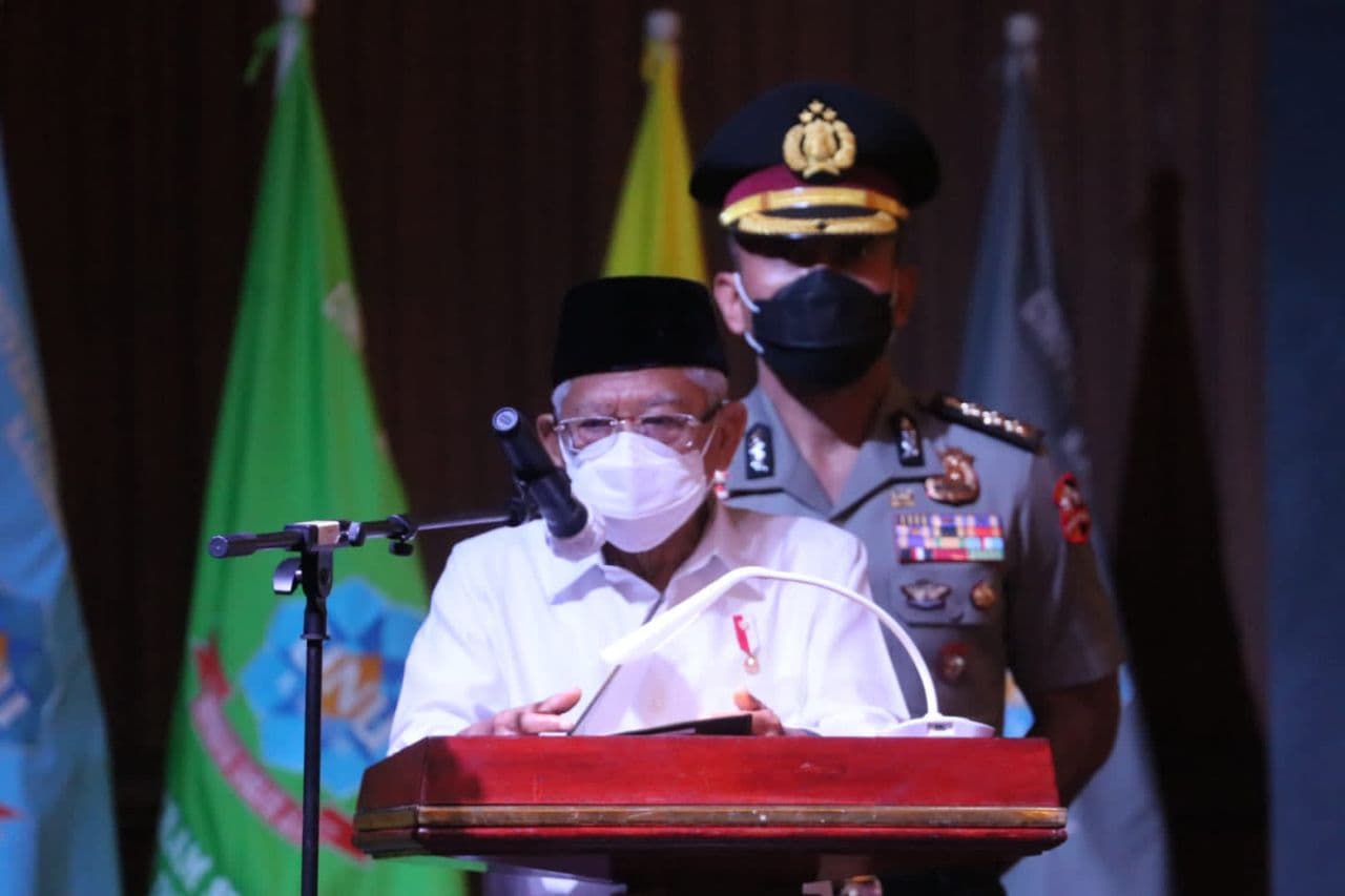 Orasi Ilmiah Wapres di Dies Natalis ke-7 UNU Kaltim Soroti Dampak Teknologi Informasi