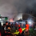 Empat Bangunan di Jalan Elang Ludes Terbakar