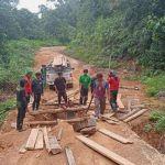 Jalan dan Jembatan Terputus, Lima Desa di Kelay Berau Terisolir