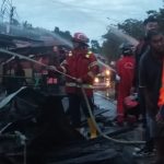 Lupa Matikan Kompor, Dapur Warung Makan Jadi Arang, Hebohkan Pengguna Jalan