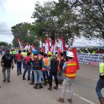 Akses Jalan Diportal Warga, Ratusan Karyawan BEP Serbu Mapolres Kukar