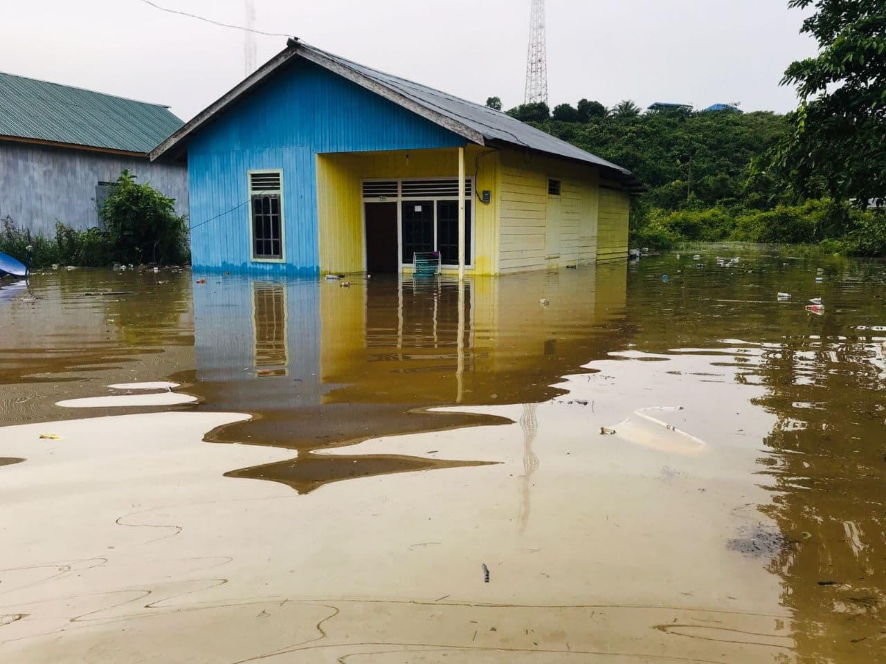 Sungai Segah Meluap, Banjir di Berau Capai 3 Meter