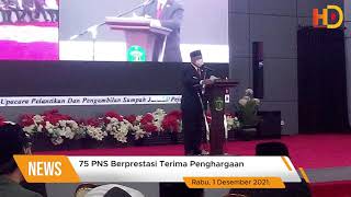 18 Pejabat Fungsional Dilantik, 75 PNS Berprestasi Terima Penghargaan