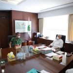 Gubernur Kaltim Sambut Kunjungan Danlantamal XIII dan Danlanal Balikpapan