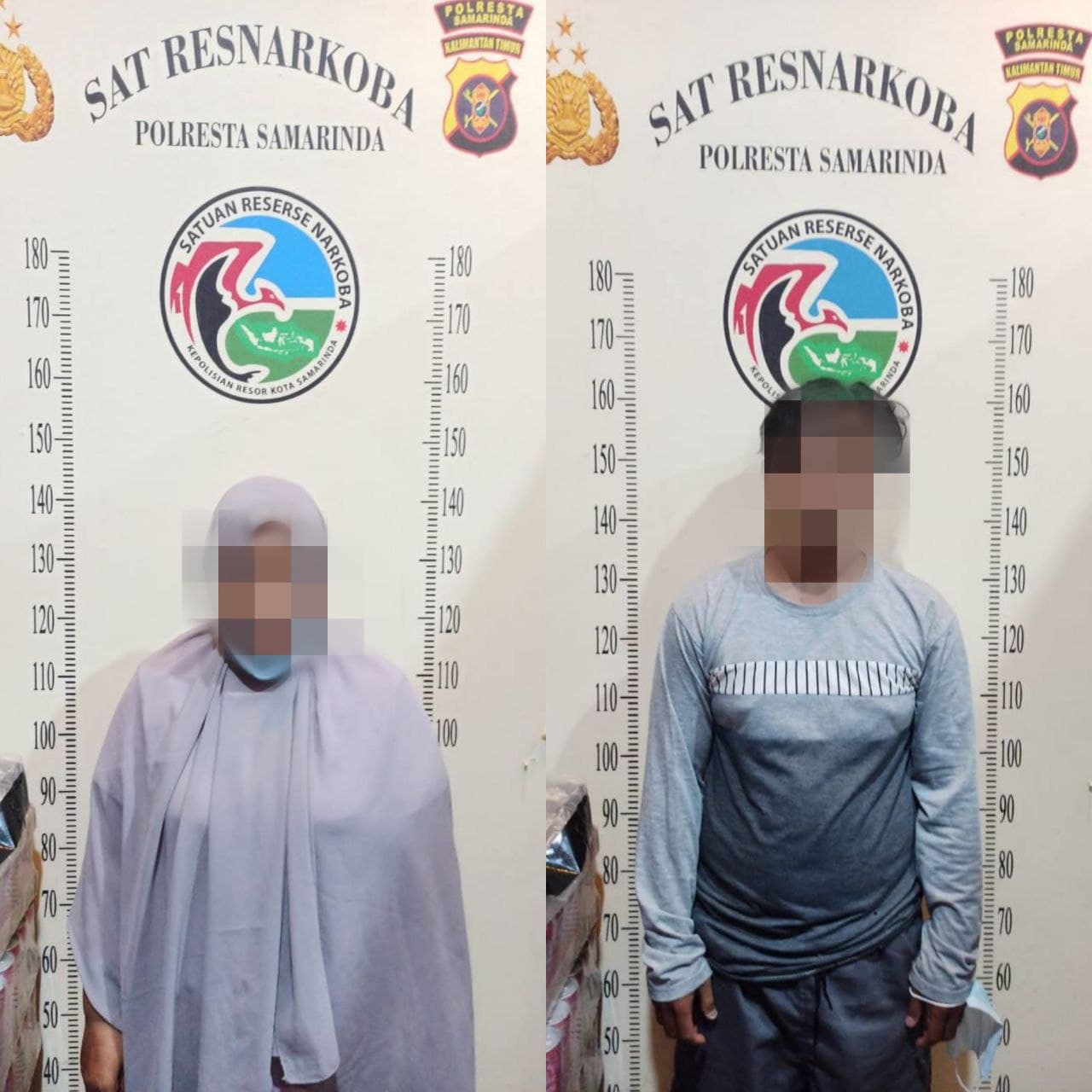 Ibu dan Anak di Samarinda Kompak Bisnis Sabu-Sabu