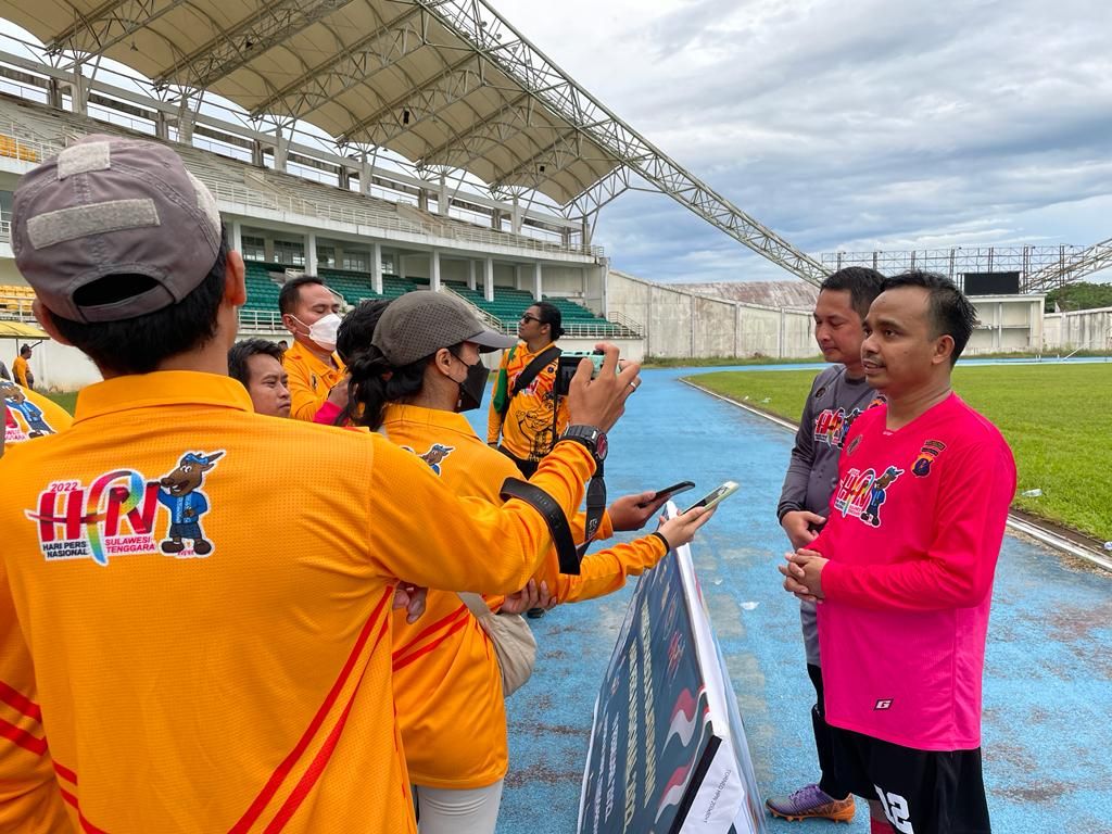 Sepak Bola Persahabatan, Kegiatan Pamungkas Peringatan HPN 2022 di Kukar