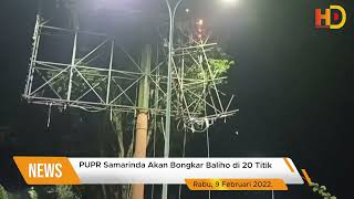 PUPR Samarinda Akan Bongkar Baliho di 20 Titik