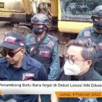 Penambang Batu Bara Ilegal di Dekat Lokasi IKN Dibekuk,4 Orang Ditetapkan Tersangka