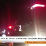 Kafe 'Bir Pletok' di Sambutan Terbakar Kamis Pagi