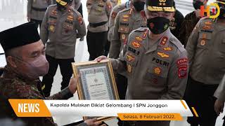 Kapolda Mulakan Diklat Gelombang I SPN Jonggon, Edi Turut Senang