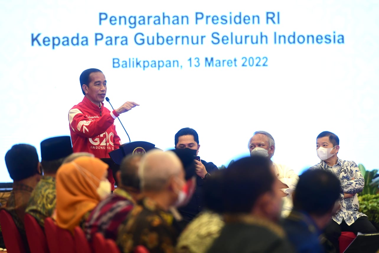 Jelang Berkemah di IKN, Ini Arahan Presiden Jokowi kepada Gubernur se-Indonesia