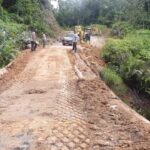 PUPR Berau Geber Perbaikan Jalan dan Jembatan di Kecamatan Kelay