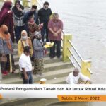 Prosesi Pengambilan Tanah dan Air untuk Ritual Adat di Titik Nol IKN Nusantara
