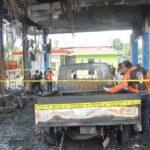 Tim Puslabfor Akan Selidiki Kebakaran SPBU di Bantuas