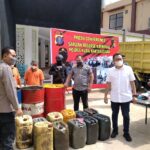 Polres Kukar Tangkap Pengetap Solar Subsidi, Sudah Beroperasi Selama Dua Tahun