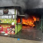 Gara-Gara Bensin Eceran, Ruko Terbakar, Dua Orang Cedera