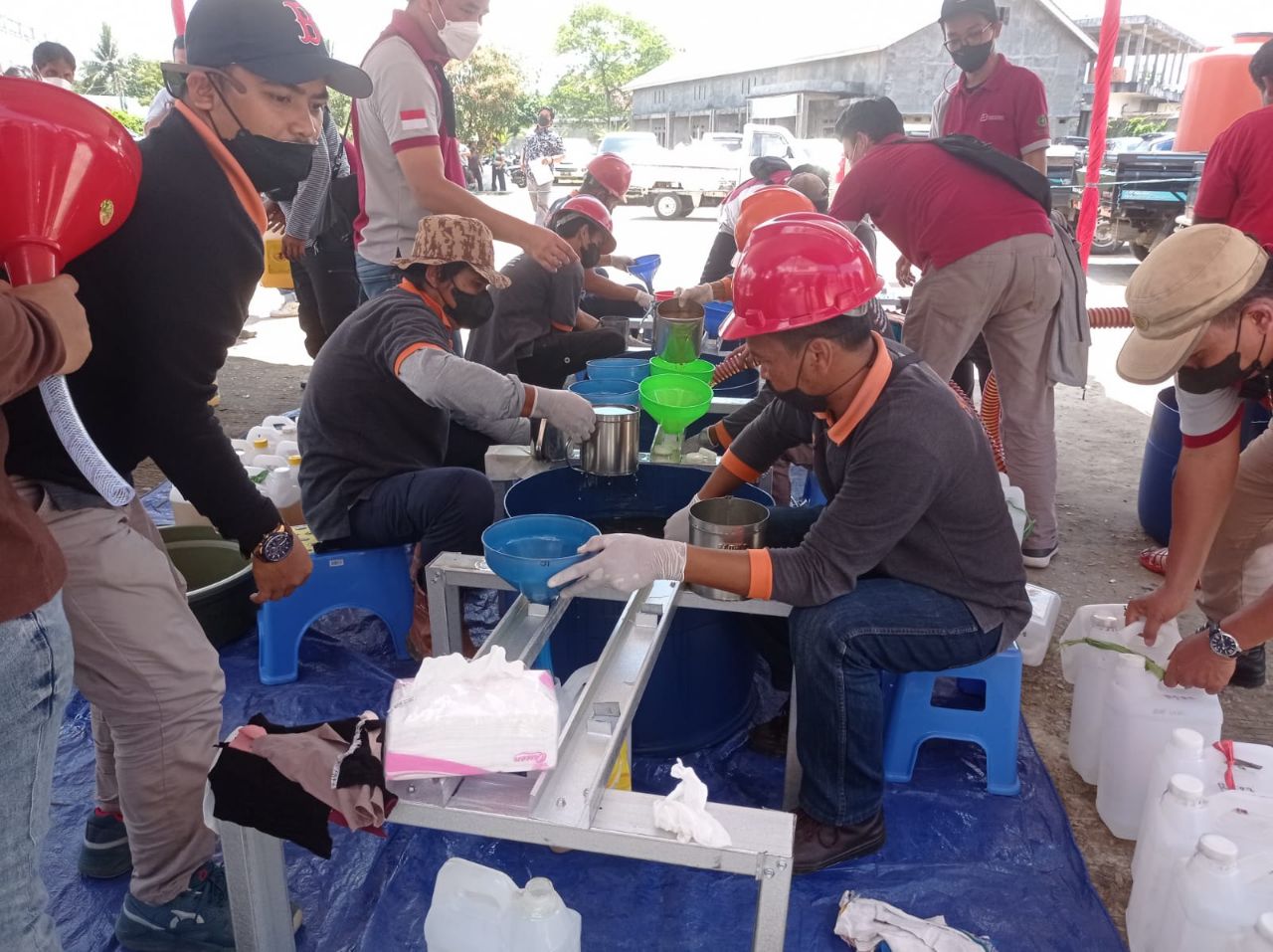 Stok Minyak Goreng Curah Melimpah